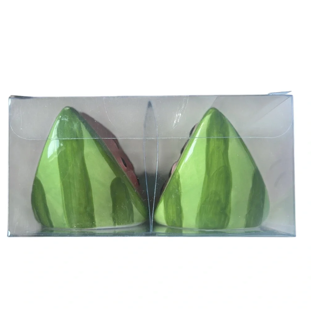Watermelon Novelty Salt & Pepper Shakers